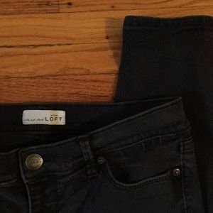 Loft Black Legging Jeans